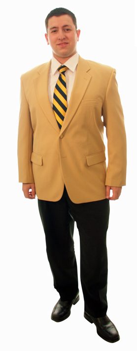 Men's camel blazer